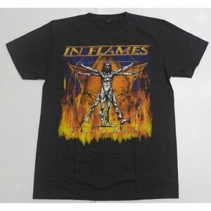 Retro In Flames - Clayman World Band T Shirt